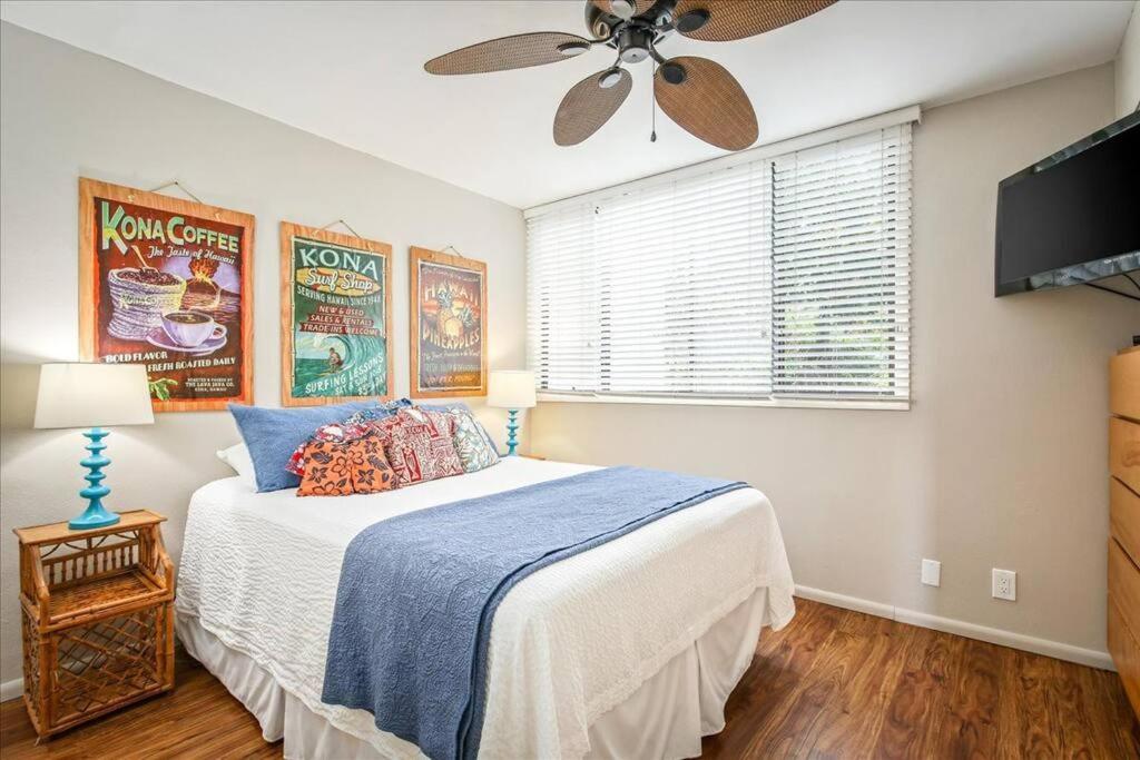 Beautiful 2/2 Condo In Kailua Kona. Ocean View! 외부 사진