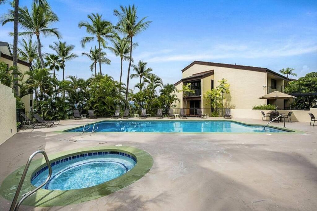 Beautiful 2/2 Condo In Kailua Kona. Ocean View! 외부 사진
