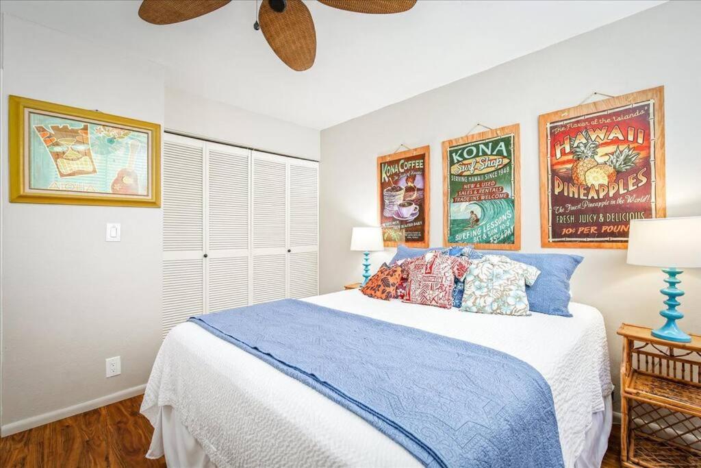 Beautiful 2/2 Condo In Kailua Kona. Ocean View! 외부 사진